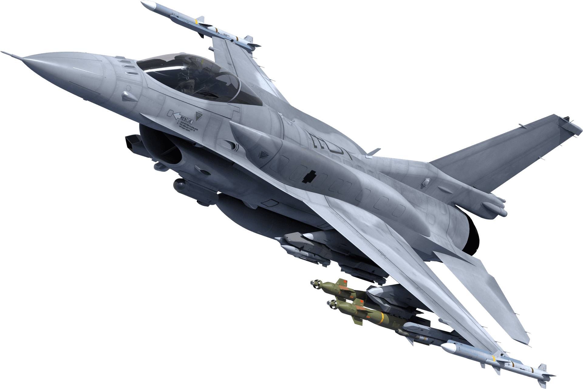 F-16 fighter jet